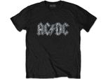 Ac/Dc - Maglietta Logo Per Bambini RO5906 (140) (Nero)