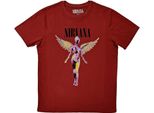 Nirvana - Maglietta "In Utero"" Per Uomo/Donna Unisex RO5919 (M) (Rosso)"