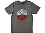 Pink Floyd - Maglietta "The Wall Hammers"" Uomo/Donna Unisex RO5923 (L) (Antracite)"