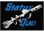 Status Quo - Toppa "Just Supposin'"", Tessuto RO6423 (Taglia Unica) (Nero/Bianco/Blu)"