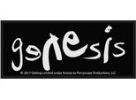 Genesis - Logo - Toppa - Poliestere RO6595 (Taglia Unica) (Nero/Bianco)