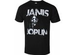 Janis Joplin - Maglietta "Shea '70"" Per Uomo/Donna Unisex RO9741 (M) (Nero)"