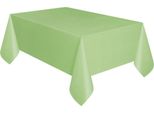 Tovaglia Di Plastica Unique Party, Rettangolare SG14893 (137 X 274 Cm) (Verde Mela)