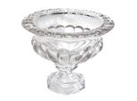 Fruttiera Clayre & Eef Ø 21X25 Cm Vetro Trasparente