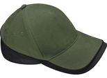 Beechfield - Berretto "Teamwear Competition"" BC4915 (Taglia Unica) (Verde Oliva/Nero)"