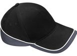 Beechfield - Berretto "Teamwear Competition"" BC4915 (Taglia Unica) (Nero/Grigio Grafite/Bianco)"