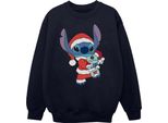 Disney - Felpa Per Ragazze BI13371 (152-158) (Blu Navy)