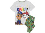 Paw Patrol - Pigiama "Smile"" Per Bambino NS7196 (110) (Verde/Marrone/Bianco)"