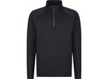 Regatta Professional - Midlayer Con Mezza Zip Da Uomo RG9340 (Xxl) (Nero)
