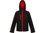 Regatta Professional - Giacca Softshell 3 Strati Per Bambini RG9349 (146-152) (Nero/Rosso)