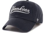 47 Brand Cap Regolabile Clean Up Script New York Yankees