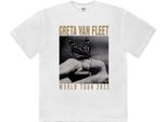 Greta Van Fleet - Maglietta "World Tour 2022"" Per Uomo/Donna Unisex RO8819 (L) (Bianco)"