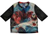 Slipknot - Top Logo Corto Da Donna RO5837 (Xs) (Nero)