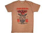 Van Halen - Maglietta "World Invasion"" Per Uomo/Donna Unisex RO5849 (S) (Rosa)"