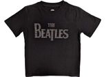 The Beatles - Maglietta Decorata Per Bambini RO5984 (146-152) (Nero)