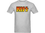 Kiss - Maglietta "Vintage Classic"" Per Uomo/Donna Unisex RO6037 (Xl) (Grigio)"