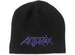 Anthrax - Berretto Uomo/Donna Unisex RO6068 (Taglia Unica) (Nero)