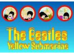 The Beatles - Cartolina "Yellow Submarine"", Oblò RO9127 (Taglia Unica) (Blu/Giallo)"