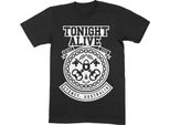 Tonight Alive - Maglietta Da Uomo/Donna Unisex RO9146 (Xxl) (Nero/Bianco)