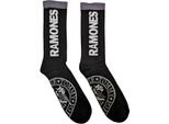Ramones - Calzini Per Uomo/Donna Unisex RO9211 (40,5 Eu - 45,5 Eu) (Nero)