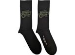 Johnny Cash - Calzini Logo Per Uomo/Donna Unisex RO9261 (40,5 Eu - 45,5 Eu) (Nero)