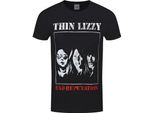 Thin Lizzy - Maglietta "Bad Reputation"" Per Uomo/Donna Unisex RO8803 (S) (Nero)"