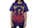 Kiss - T-Shirt Uomo/Donna Unisex RO8911 (M) (Viola)