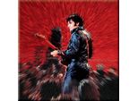 Elvis Presley - Magnete Da Frigo "Shine"" RO8843 (Taglia Unica) (Rosso/Nero)"