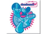 Deadmau5 - Magnete Da Frigo "Deadpred"" RO8929 (Taglia Unica) (Bianco/Blu/Rosa)"