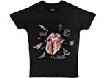 The Rolling Stones - Maglietta "Hackney Diamonds"" Per Uomo/Donna Unisex RO9004 (L) (Nero)"