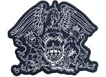 Queen - Crest - Toppa Con Ferro Da Stiro - Cotone RO9021 (Taglia Unica) (Navy/Bianco)