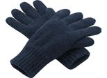 Beechfield - Guanti Unisex Uomo/Donna "Classic"", Thinsulate BC5282 (S-M) (Blu Scuro)"