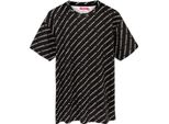 Barbie - Maglietta Logo Da Donna NS7373 (M) (Nero)