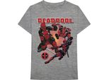Deadpool - Maglietta Da Uomo/Donna Unisex RO9039 (Xxl) (Grigio)