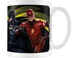 The Flash - Tazza Da Caffè "Tre Eroi"" PM6431 (Taglia Unica) (Nero/Rosso/Giallo)"