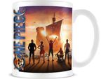 One Piece - Tazza Da Caffè "Set Sail"" PM6510 (Taglia Unica) (Arancione/Blu/Bianco)"