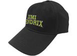 Jimi Hendrix - Cappellino Da Baseball Logo Per Uomo/Donna Unisex RO6097 (Taglia Unica) (Nero/Verde)
