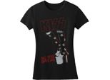 Kiss - Maglietta "Do You Love Me"" Da Donna RO6103 (Xl) (Nero)"