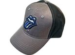 The Rolling Stones - Cappellino Da Baseball "Tongue"" Per Uomo/Donna Unisex RO6236 (Taglia Unica) (Antracite/Nero)"