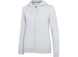 Umbro - Felpa Con Cappuccio "Club Leisure"" Da Donna UO1039 (Xs) (Grigio Screziato/Bianco)"
