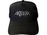 Anthrax - Cappellino Da Baseball Per Uomo/Donna Unisex RO6387 (Taglia Unica) (Nero/Argento Sonoro)