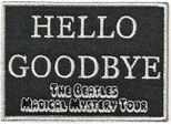 The Beatles - Toppa "Hello Goodbye"" RO6405 (Taglia Unica) (Nero/Bianco)"