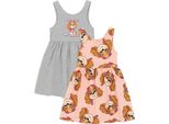 Paw Patrol - Vestito "You Make Me Smile"" Per Bambina (Confezione Da 2) NS7389 (122) (Grigio/Rosa)"