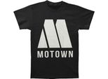 Motown Records - Maglietta "M Logo"" Per Uomo/Donna Unisex RO6450 (S) (Nero/Bianco)"