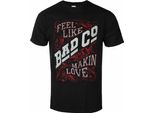 Bad Company - Maglietta "Feel Like Making Love"" Uomo/Donna Unisex RO6472 (L) (Nero)"