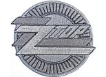 Zz Top - Metallizzato - Logo Applicato Con Il Ferro RO6492 (Taglia Unica) (Argento)