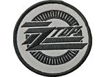 Zz Top - Stile Cerchio - Logo Applicato Con Il Ferro RO6491 (Taglia Unica) (Nero/Grigio)