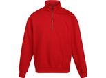 Regatta Professional - Felpa Con Zip Corta Da Uomo RG9461 (S) (Rosso)