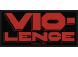 Vio-Lence - Logo - Patch - Poliestere RO6500 (Taglia Unica) (Nero/Rosso)