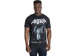 Anthrax - Maglietta "Among The Living"" Per Uomo/Donna Unisex RO6512 (M) (Nero/Bianco)"